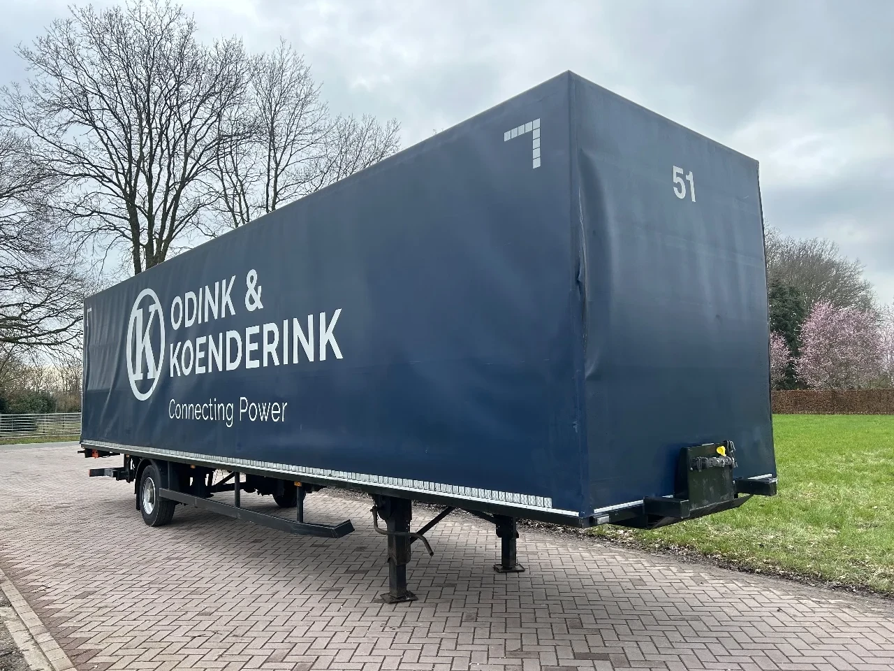 DRAF 2015 - BE OPLEGGER 7 TON HUIFZEILEN MET LAADKLEP 750 KG obrázek 6