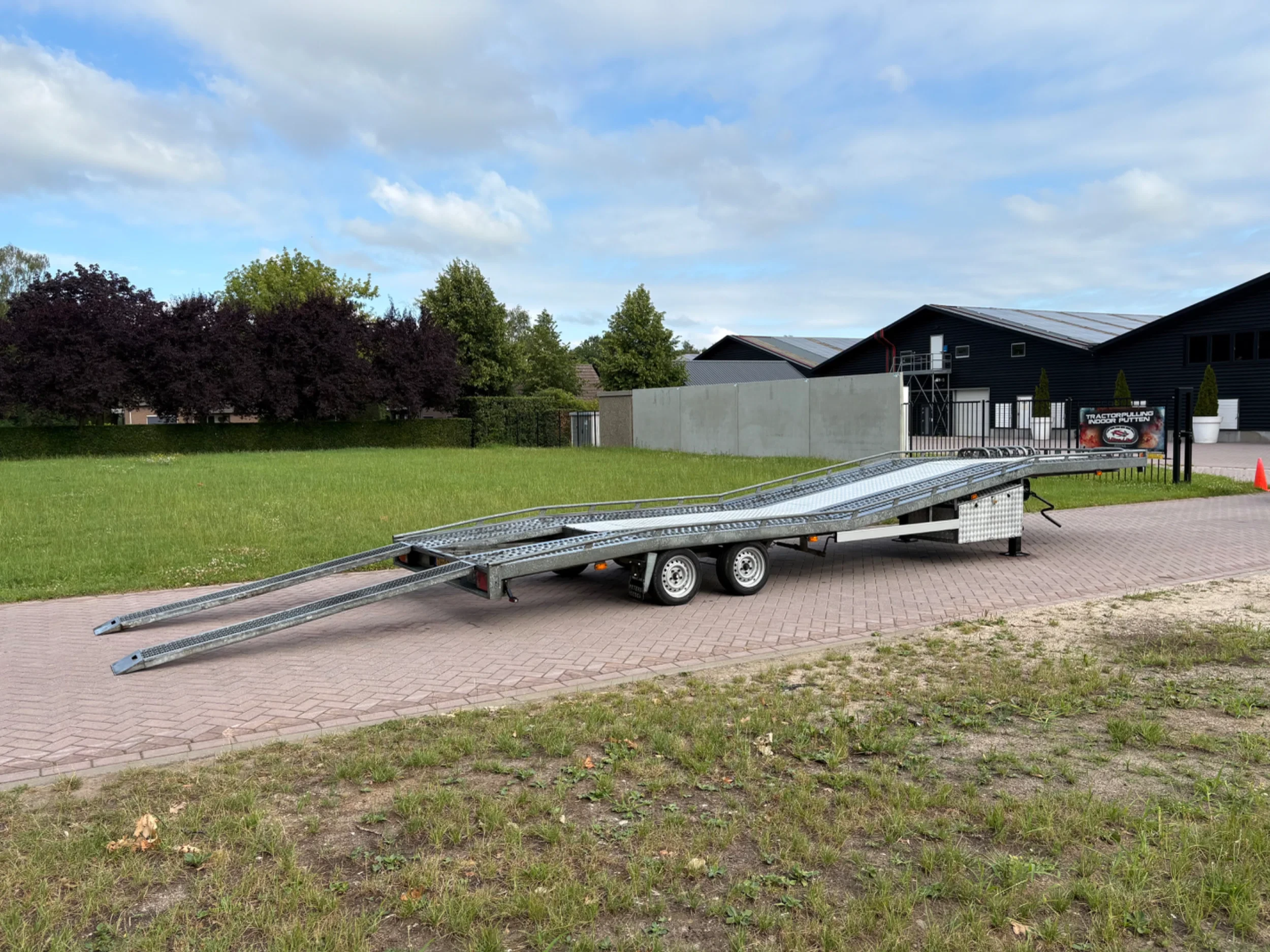 Doornwaard 2003 - Be oplegger autotransporter 5 ton afbeelding 1
