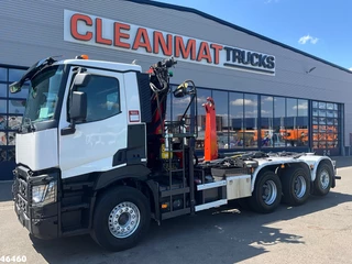 Renault 19 2016 - C 460 Euro 6 8x4 Palfinger Tonmeter laadkraan image 2