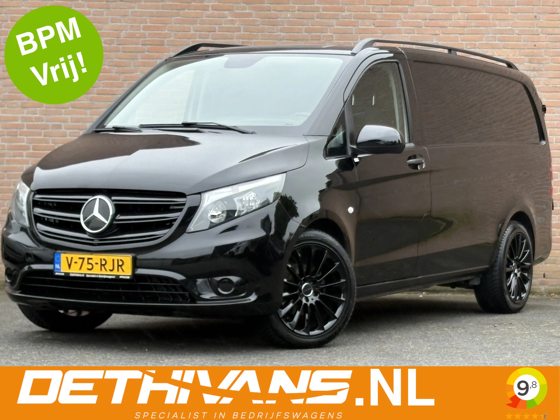 Mercedes-Benz Vito 2022 - 114CDI 136PK Lang 9G-Tronic / Distronic / 2.500KG Trekhaak / Euro6 afbeelding 1