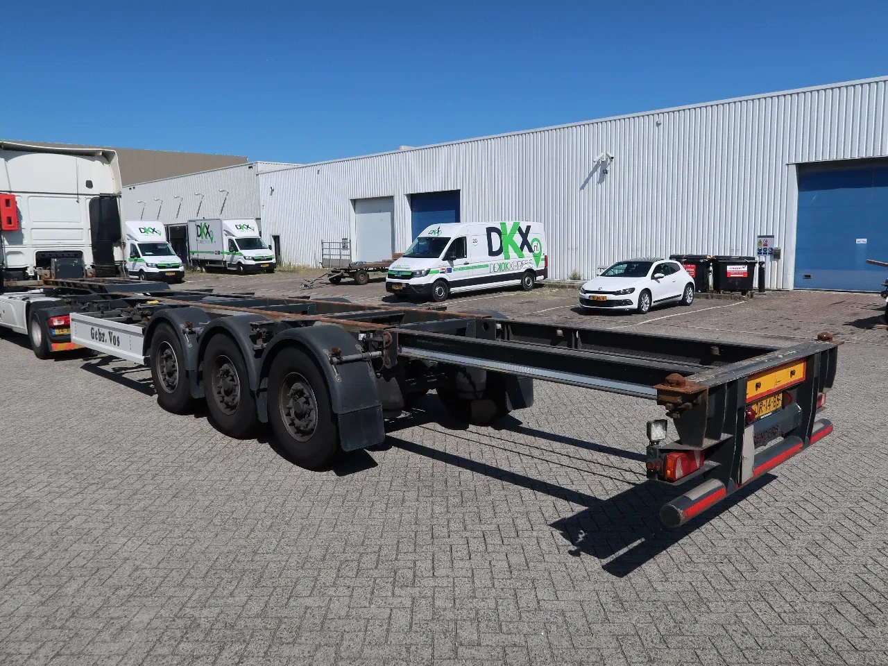 Renders 2017 - FCC, BPW 2x20/40/45 FT, TUV, NL Trailer, TOP! afbeelding 9