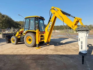 JCB 2025 - 3DX / 3CX Plus 4WD - 4/1 Bucket + Hammer afbeelding 2 miniatuur
