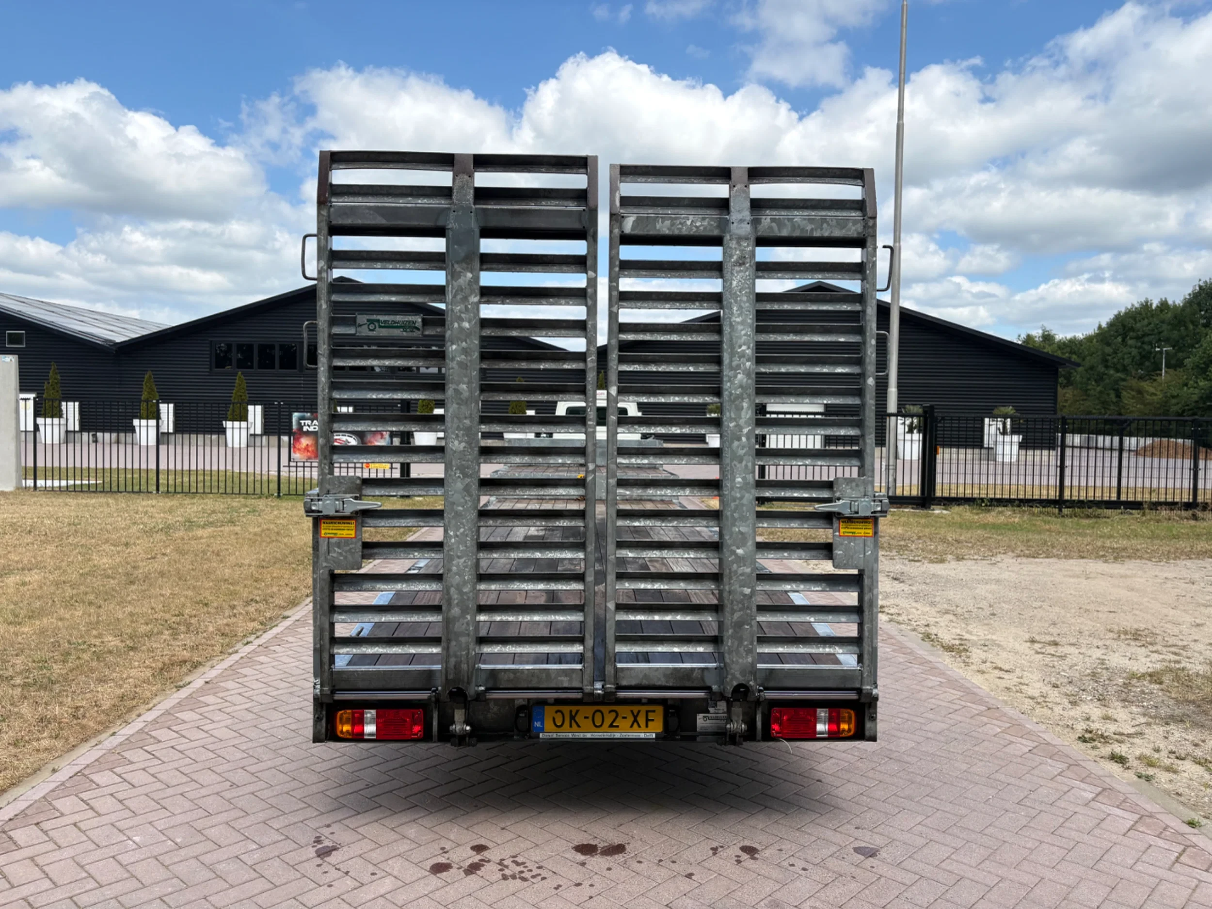 Veldhuizen SDO 2009 - BE oplegger semi dieplader 10 TON zdjęcie 6