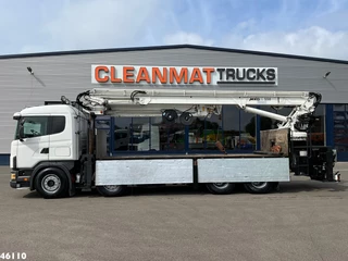 Scania R 1998 - 144 8x4 Retarder MKG 55 Tonmeter Dachdecker Kran image 6