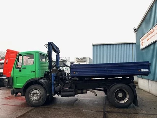 Mercedes-Benz 1617 1987 - C 4x2 KIPPER WITH CRANE (6-CILINDER ENGINE / MANUAL GEARBOX / FULL STEEL SUSPENSION) immagine 5