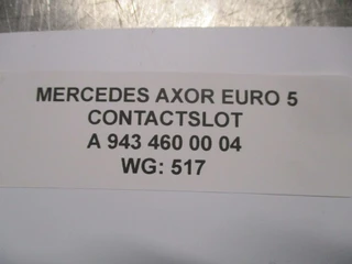 Mercedes-Benz - A 943 460 00 04 CONTACTSLOT EURO 5 изображение 3 миниатюра