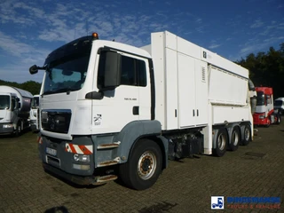 MAN TGS 2013 - 35.480 8x4 vacuum tank / Saugbagger te koop