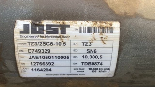Mercedes-Benz N/A - -JOST 1164294 MODEL TZ3/2SC6-10,5 (8 GAATS) immagine 6