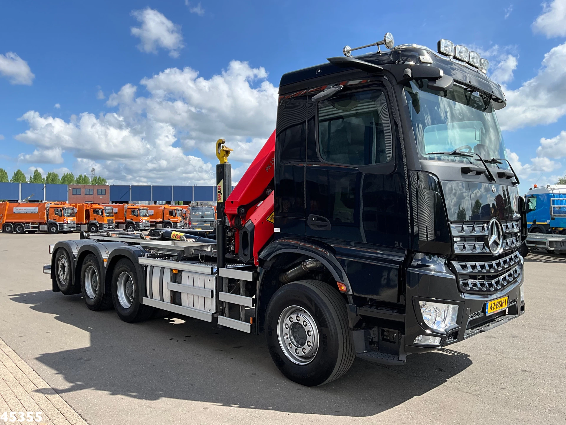 Mercedes-Benz Arocs 3540 8x4 Euro 6 Palfinger 19 Tonmeter laadkraan Just 119.021 Km! 2021 imagen 3
