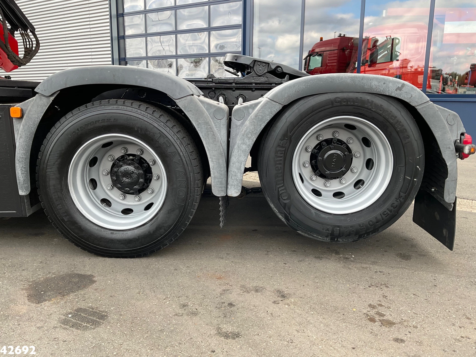 MAN TGX 2014 - 28.440 Euro 6 Fassi 23 Tonmeter laadkraan + Fly-Jib afbeelding 7