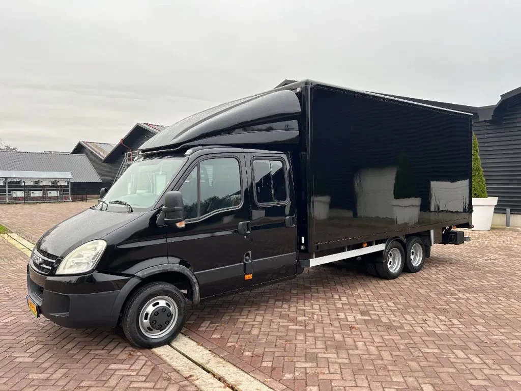Iveco Daily 2008 - 40C18 DUBBELE CABINE be trekker Clixtar met laadklep 750 kg N1 zdjęcie 1