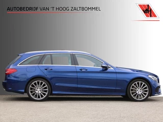 Mercedes-Benz C-Klasse 2015 - Estate 400 4MATIC AMG PANORAMADAK LUCHTVERING LEDER MEMORY HEAD-UP COMAND 19'' TREKHAAK afbeelding 1