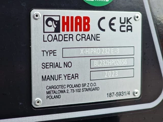 MAN TGS 2026 - 26.360 6x2/4 - EX.232 HIPRO - Hooklift HIAB 21T - NEW truck obrazek 42