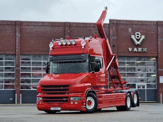 Scania T 2016 - T520 V8 6x2 - AJK Hooklift - New BUFFL interior - Retarder - Full air - Show truck zdjecie 57