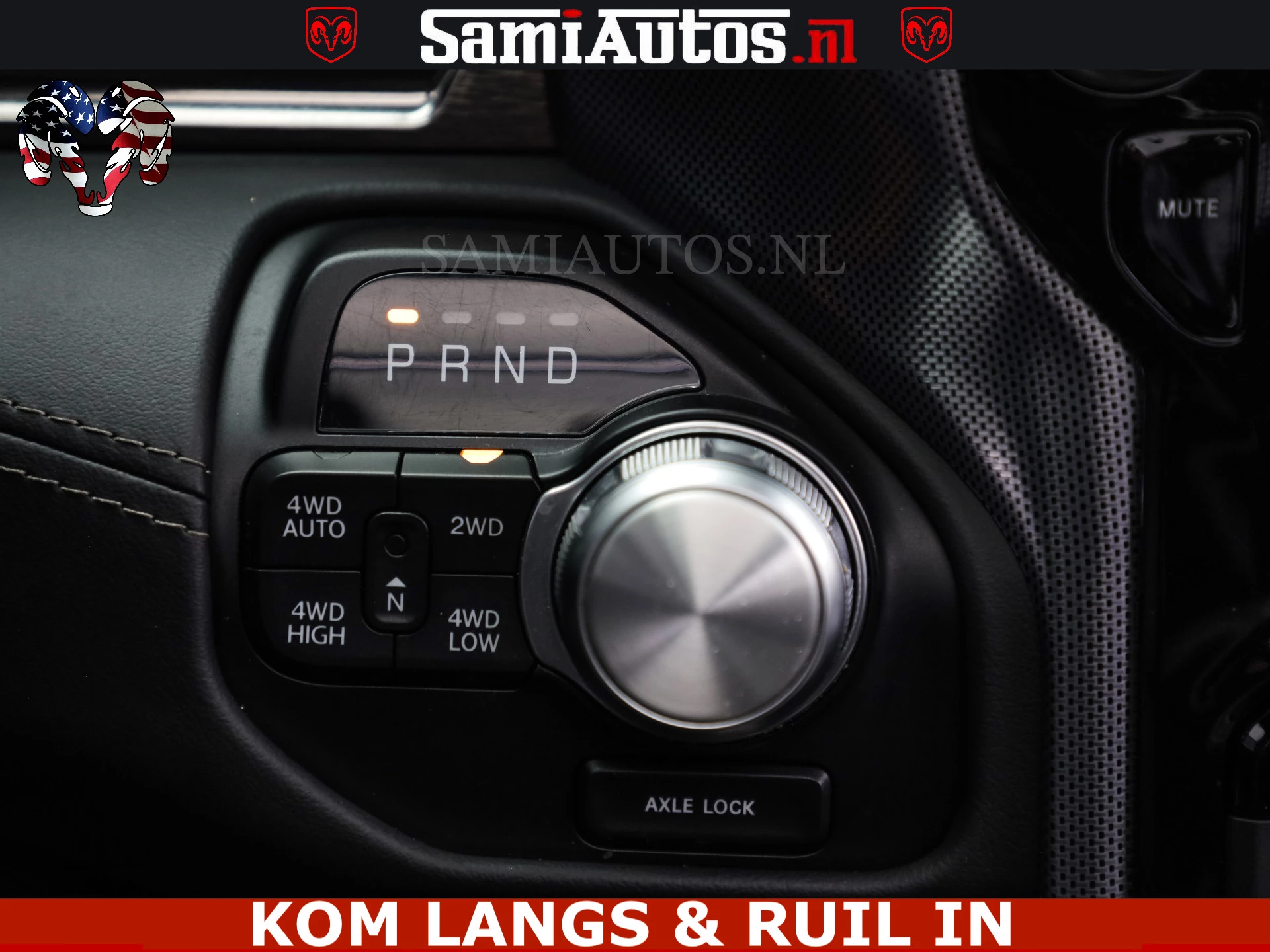 Dodge Ram Pick-Up 2021 - LIMITED | TRAINHORN | | HUD | UITLAATKLEP | LUCHTVERING | STRIPING | PANODAK | BOM VOL | BLAUW VOORRUIT | afbeelding 37