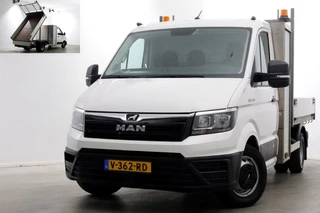 MAN TGE 2018 - 5.180 2.0 177pk E6 L2H1 Kipper Dubbel Lucht Trekhaak 3500kg 06-2018 na sprzedaż