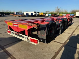 Nooteboom N/A 2001 - CT-53-04D + CT-26-01,COMBITRAILER 2x20-30-40-45ft HC, 3 X LIFT 2 X STUUR  TUV TILL 08-03-2026 bild 2