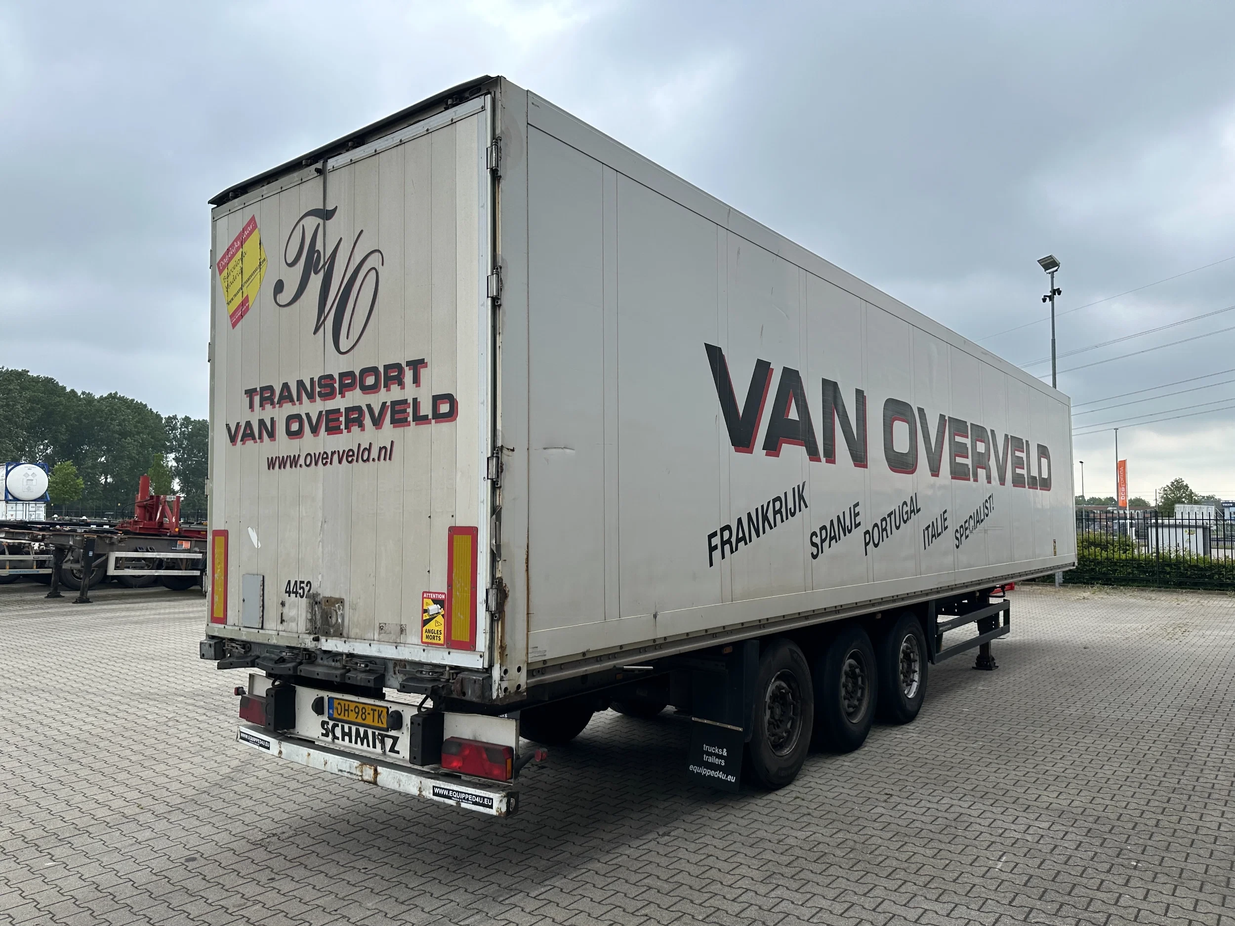 Schmitz Cargobull 2005 - SKO24 / SAF DISC / 2x LIFTAXLE / GALVANIZED / NL-TRAILER obrázek 9
