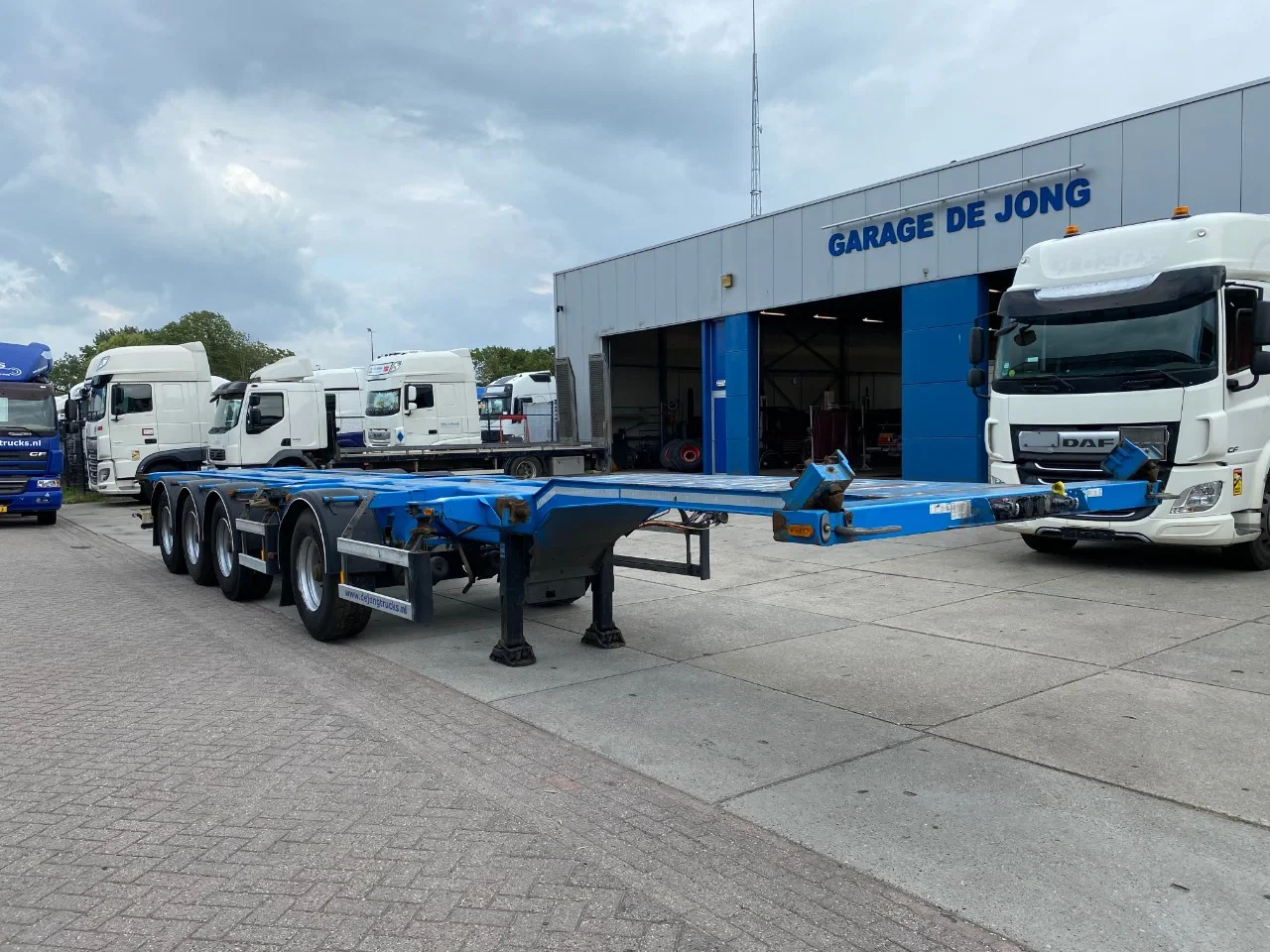 D-TEC COMBITRAILER CT-43-04D 2017 - Combitrailer / 4 Axles / 1x Lift Axle image 6