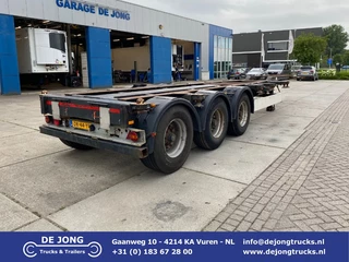 Kögel SW24 2010 - SW24 Container Chassis / 2x Extendable / BPW + Drum zdjecie 1