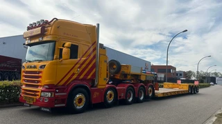 Scania R 2013 - R620 Zwaar transport combinatie | pendel as | 150 | Nooteboom afbeelding 2 miniatuur