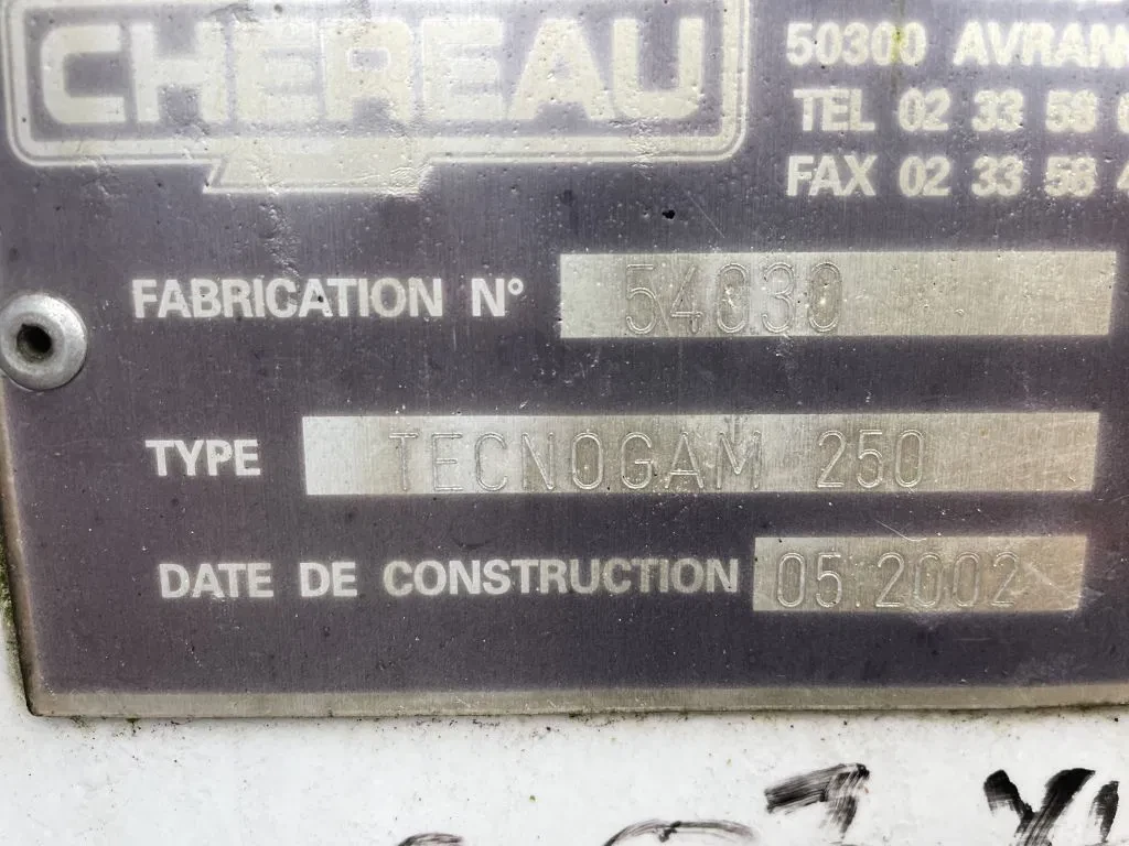 Chereau 2002 - Tecnogam 250 / Carrier immagine 8
