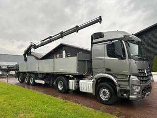 Mercedes-Benz Arocs 2014 - GT oplegger met Hiab kraan immagine 1