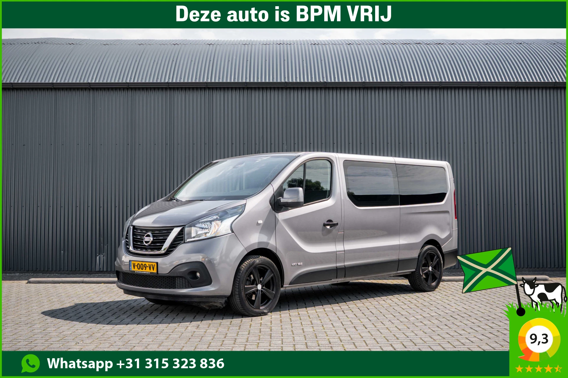 Nissan NV300 2019 - 1.6 dci 125PK L2H1 | DC 6-Zits | Camera | Cruise | Airco | Trekhaak afbeelding 1