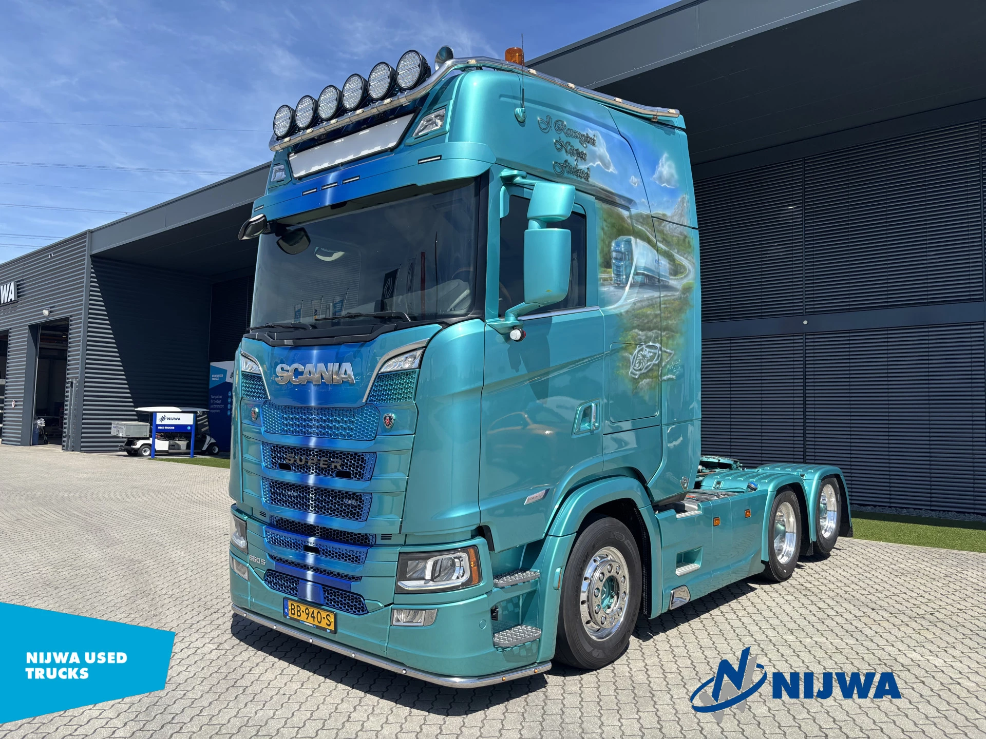 Scania S 2022 - 660 6x2 Showtruck V8 + Schuifschotel immagine 1