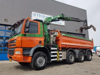 Ginaf X 4343 TS 2009 - 8x6 Kipper kraan HMF 2020 image 1