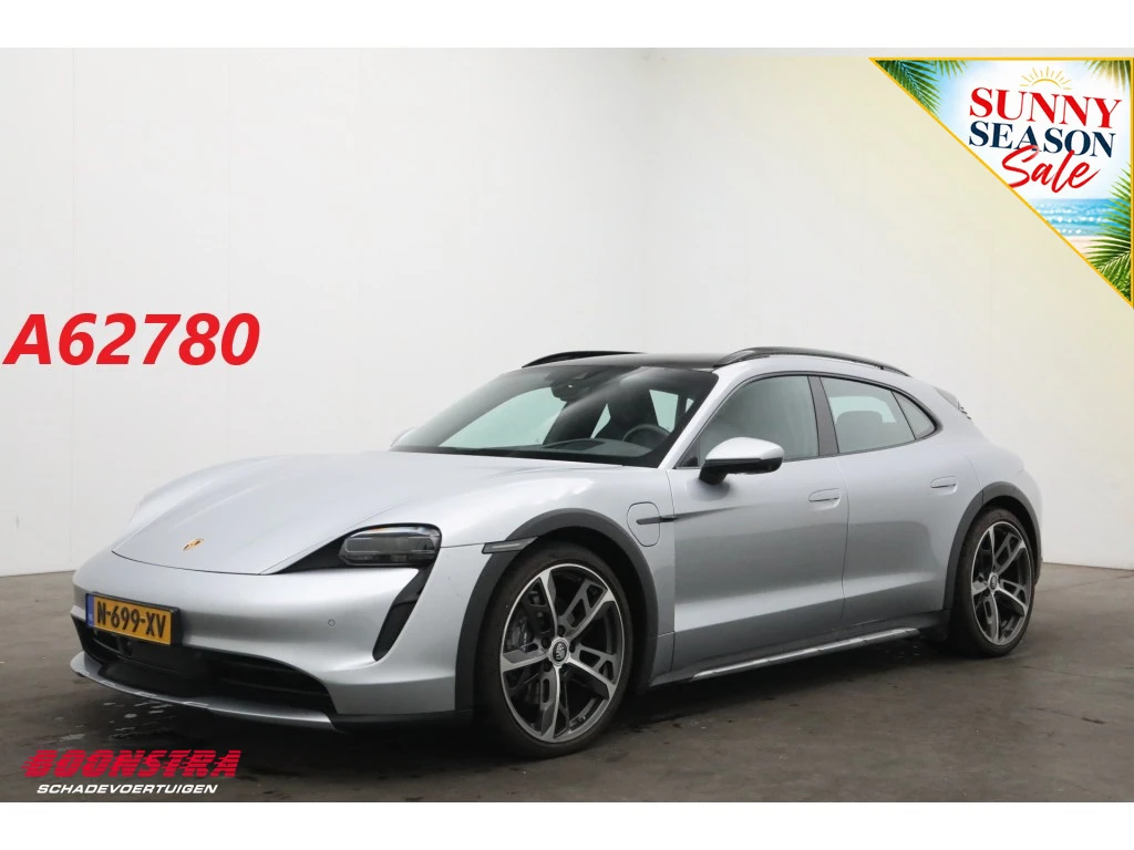 Porsche Taycan 2022 - Cross Turismo 4 93 kWh Pano ACC Virtual Memory Leder SHZ Camera 360° Apple/Android afbeelding 1