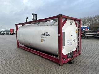CIMC tankcontainers N/A 2017 - 20FT ISO / 25.040L / L4BN / T12 / steam heating / bottom discharge / 2.5Y-TEST/CSC: 03/2027 immagine 26