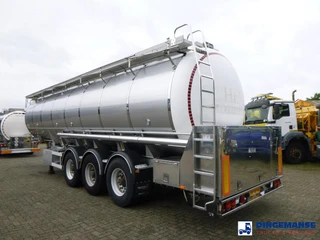 Van Hool Food tank inox 36 m3 / 4 comp + pump 2014 image 3 thumbnail