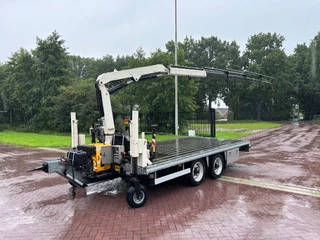 kuiper N/A 2011 - Aanhanger wipkar 8 TON MET KRAAN FASSI obrazek 4