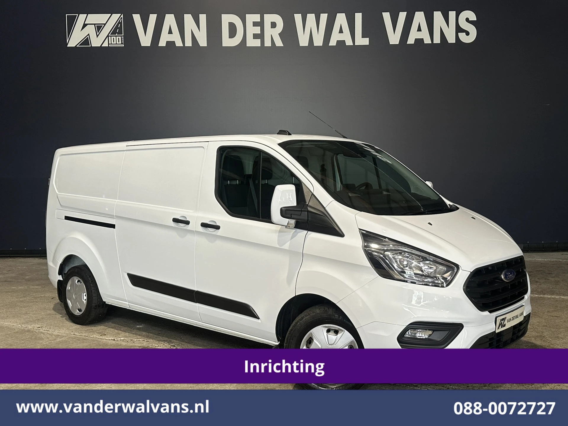 Ford Transit Custom 2023 - 2.0 TDCI L2H1 inrichting Euro6 Airco | Camera | Cruisecontrol | Stoelverwarming | Parkeersensoren image 1