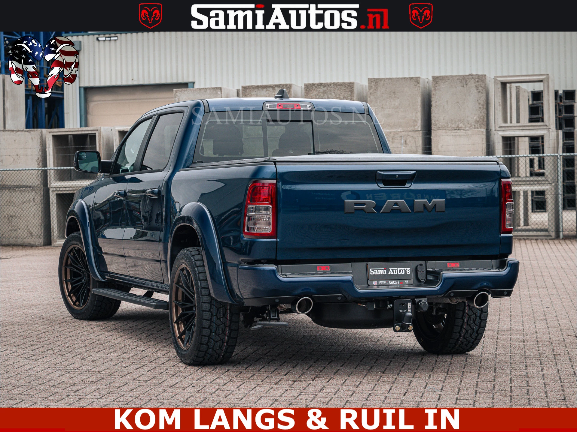 Dodge Ram Pick-Up 2024 - SPORT | 5.7 V8 4x4 HEMI | PANORAMA DAK | GROOTSCHERM 12 INCH | LPG | Patriot Blue immagine 18