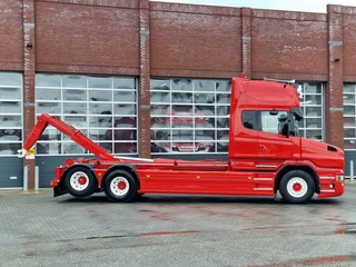 Scania T 2016 - T520 V8 6x2 - AJK Hooklift - New BUFFL interior - Retarder - Full air - Show truck zdjecie 24