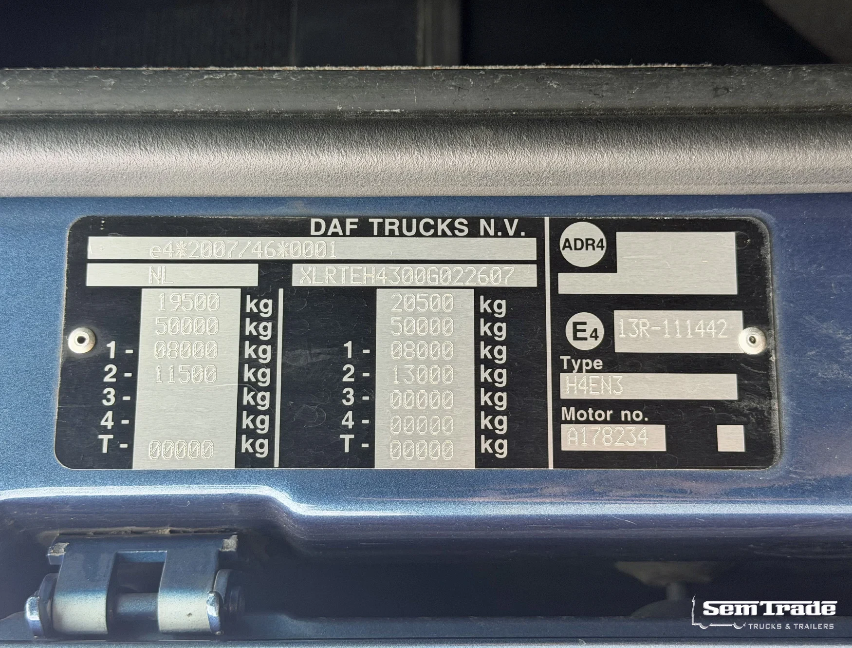 DAF XF 460 2014 - SSC FT 2X TANKS SMART TACHO2 FULL SPOILER TOP CONDITION HOLLAND-TRUCK afbeelding 25