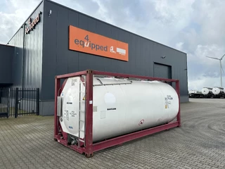 CIMC tankcontainers N/A 2017 - 20FT ISO / 25.010L / 22K2 / L4BH / T12 / steam heating / bottom discharge / 2.5Y-TEST/CSC: 10/2027 image 1