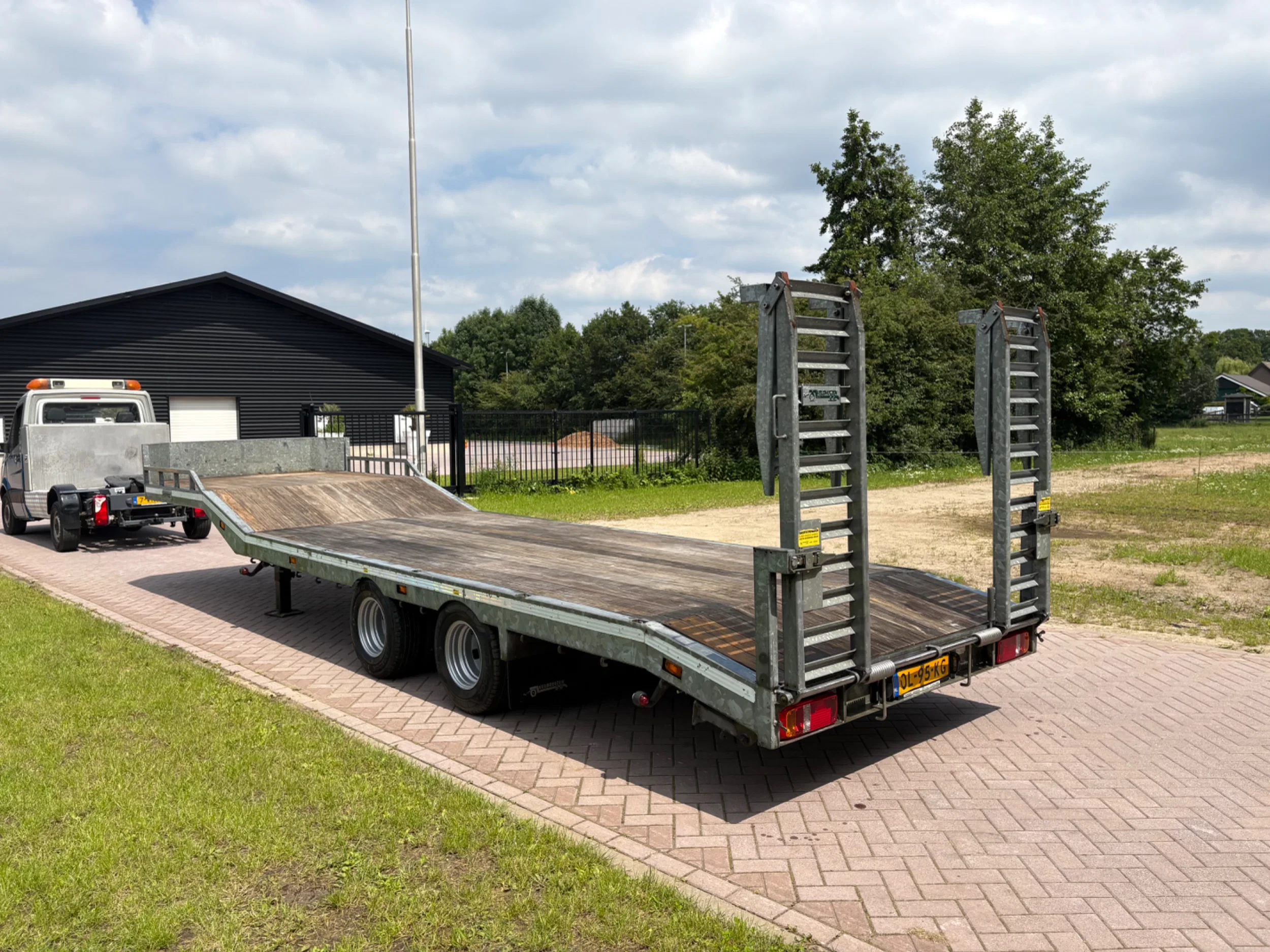 Veldhuizen 2012 - Be oplegger semi dieplader 10 TON immagine 5