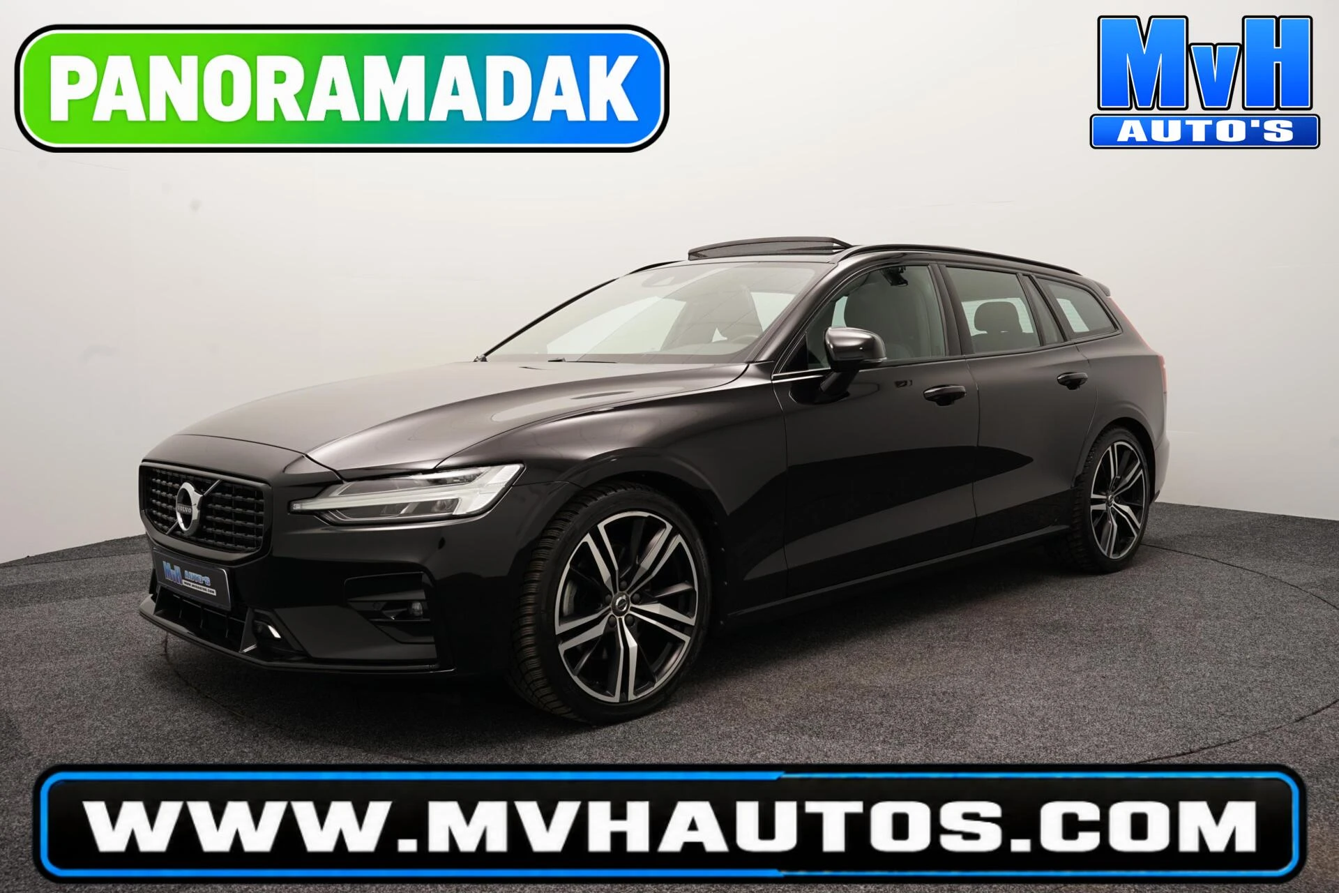 Volvo V60 2021 - 2.0 B3 R-Design|PANO|STOEL/STUUR.VERW|AUTO.PILOT afbeelding 1