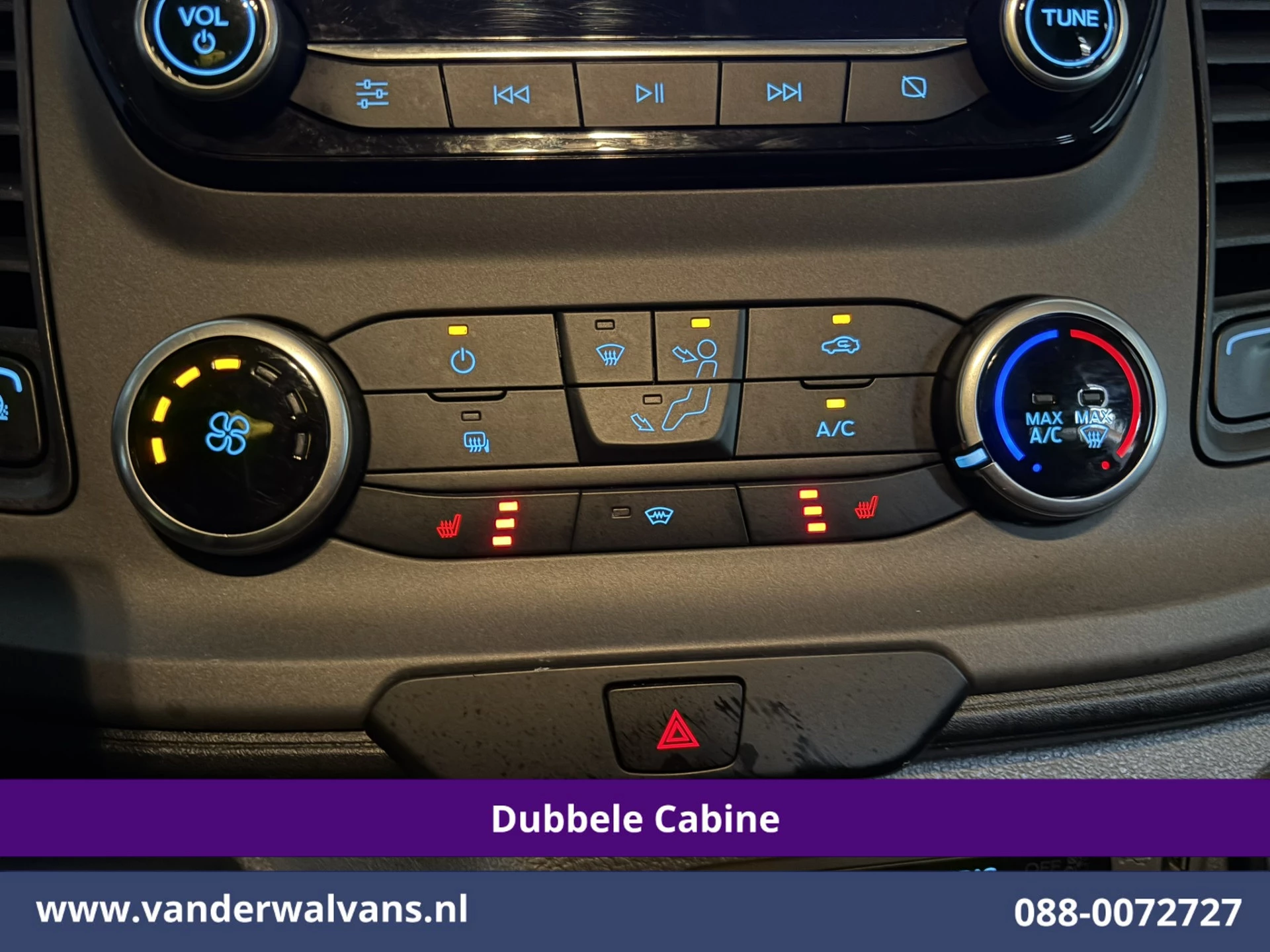 Ford Transit Custom 2020 - 2.0 TDCI 131pk Automaat L2H1 Dubbele Cabine Euro6 Airco | Xenon | 6-Zits | Camera | Apple Carplay | Adaptieve Cruisecontrol zdjęcie 9
