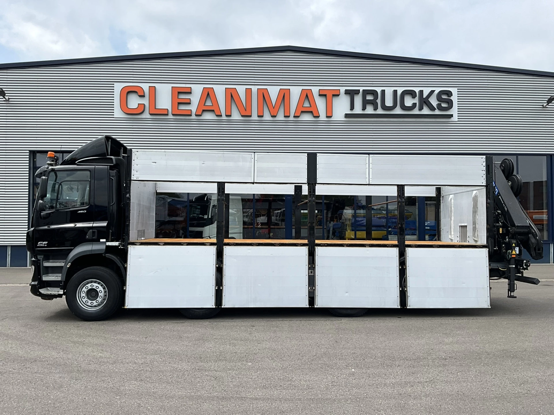 DAF FAX CF 480 Euro 6 HMF 21 Tonmeter laadkraan 2018 afbeelding 3