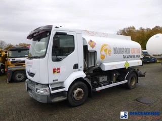 Renault 4 2005 - Midlum 220 dci 4x2 fuel tank 10.5 m3 / 4 comp en venta