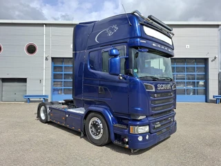 Scania R 2017 - R580 V8 / RETARDER / DOUBLE TANK / HYDRAULICS / GERMAN TRUCK / MEGA / XENON / LEATHER / NAVI / FRIDGE / LWDS / AUTOMATIC / EURO-6 / 2017 afbeelding 2 miniatuur