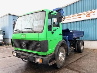 Mercedes-Benz 1617 1987 - C 4x2 KIPPER WITH CRANE (6-CILINDER ENGINE / MANUAL GEARBOX / FULL STEEL SUSPENSION) immagine 1