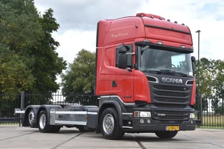 Scania R 2018 - R450 6x2*4 LB – NEW TACHO – RETARDER – FULL AIR – WHEELBASE 490 CM – EURO 6 – 870 TKM – PARK AIRCO -XENON - afbeelding 2 miniatuur