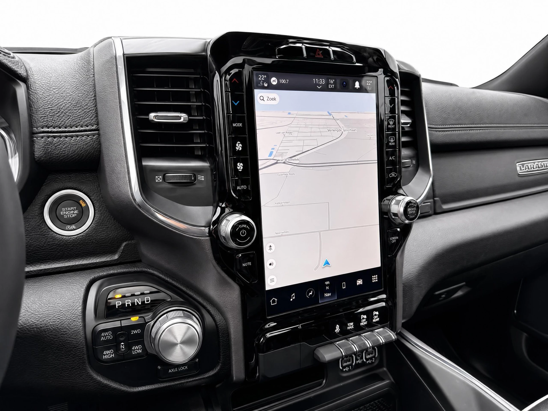 Dodge Ram 1500 2024 - 5.7 V8 4x4 Crew Cab Laramie BPM VRIJ! | Panorama| Incl Huifcontainer | Wide boddy| Trekhaak 13-polig| LPG | obrázek 19
