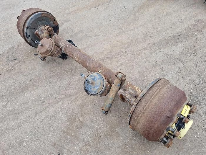 SAF TRAILER AXLE DRUM SINGLE TIRE. zdjęcie 1