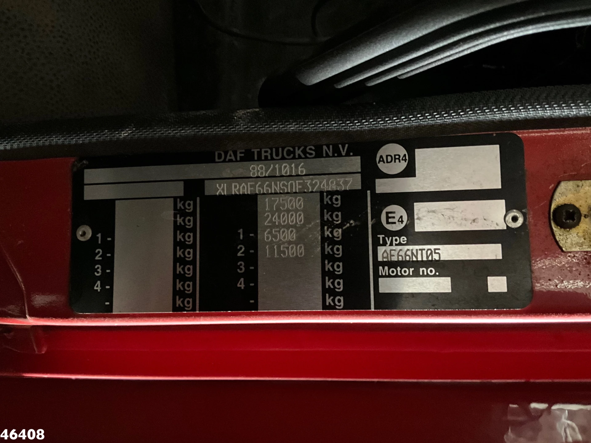DAF 1900 1989 - ATI Manual Full steel suspension Just 153.643 km! obrázek 14
